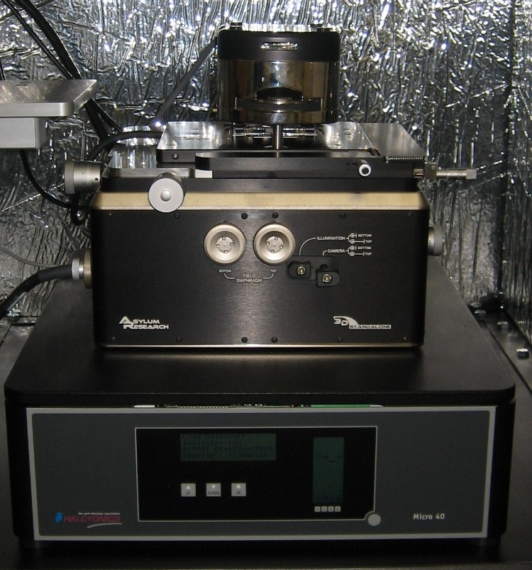MICROSCOPE A FORCE ATOMIQUE ASYLUM