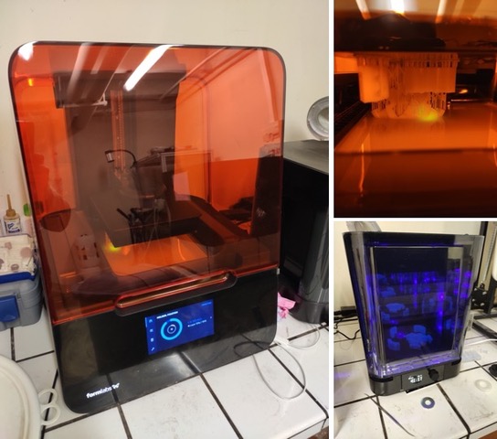 Imprimante 3D stereolithographie (Formlabs)